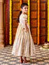 Girl's' Gold Lehenga Set